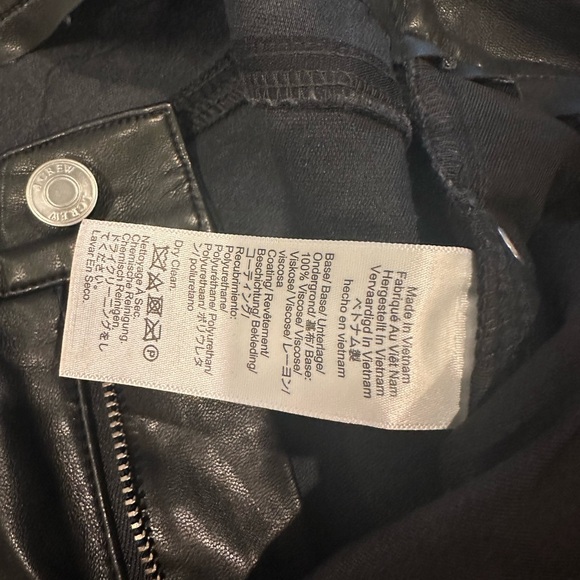 70% off! J.Crew Slim wide-leg pant in faux leather - Picture 7 of 7